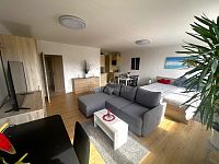 Prodej bytu 1+kk, 45,2 m², sklep, Praha 8 – Bohnice, Poznaňská