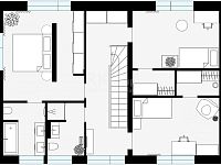 Novostavba RD, 4+1, Praha 9 - 2.NP