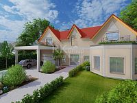 Stavba RD 10+kk, 1217 m2, Kunice