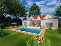 Stavba RD 10+kk, 1217 m2, Kunice - Vizual