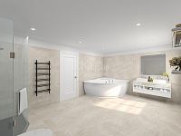 Stavba RD 10+kk, 1217 m2, Kunice - Vizualizace koupelny