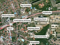 Pronájem luxusního bytu 1+KK v novostavbě v Kobylisích, ul. Pakoměřická. - Fotka 25