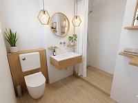 Prodej světlého bytu 2+kk, 29 m2, OV v žádané části Prahy 9 - Hloubětín. - Fotka 24