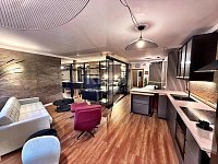 Pronájem nadstandardního bytu 1+kk, 62,54 m2, s výhledem do zeleně, Praha 4 - Podolí, ul.Dvorecká. - Fotka 13