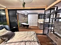 Pronájem nadstandardního bytu 1+kk, 62,54 m2, s výhledem do zeleně, Praha 4 - Podolí, ul.Dvorecká. - Fotka 18