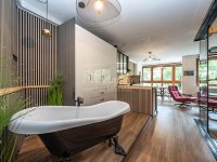 Pronájem nadstandardního bytu 1+kk, 62,54 m2, s výhledem do zeleně, Praha 4 - Podolí, ul.Dvorecká. - Fotka 25