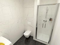 Prodej apartmánu s prostornou lodžií a parkováním, 1+kk,  48 m2, Františkovy Lázně - Fotka 3