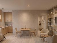 Prodej apartmánu s prostornou lodžií a parkováním, 1+kk,  48 m2, Františkovy Lázně - Fotka 7