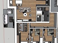 Prodej apartmánu s terasou a parkováním, 4+kk, 113,4 m2,  Františkovy Lázně - Fotka 5