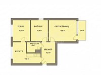 Prodej světlého, zrekonstruovaného bytu 3+1 s lodžií a komorou – Mariánské Lázně, ul. Hroznatova - Fotka 16