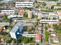Pronájem světlého bytu 1+1, 30 m2 s pěkným výhledem 300 m od metra Hloubětín. - Fotka 24