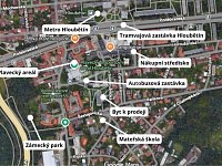 Pronájem světlého bytu 1+1, 30 m2 s pěkným výhledem 300 m od metra Hloubětín. - Fotka 35