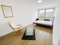 Pronájem světlého bytu 1+1, 30 m2 s pěkným výhledem 300 m od metra Hloubětín. - Fotka 40