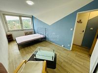 Pronájem světlého bytu 1+1, 30 m2 s pěkným výhledem 300 m od metra Hloubětín. - Fotka 5