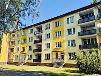 Pronájem bytu, 1+1, 1.patro, 35,5 m2 + 2x sklep, po rekonstrukci, ul. Na Výsluní – Mariánské Lázně