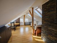 Pronájem zařízeného  podkrovního 1+kk v ulici Křížkovského v Liberci