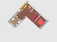 Pronájem, byt 2+1, 66m2, 3.patro, podkrovní byt, po rekonstrukci, Ústí  nad Labem - Centrum - Foto 17