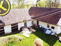 Malé venkovské stavení 3+1 se zahradou, třeboňsko, Vlachnovice u Jílovic, okres  České Budějovice - 25004rr.jpg