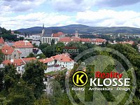 Byt 1+kk Garsoniéra 29m2, Rožmberská ul., Český Krumlov - výhled z objektu