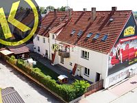 PRONAJATO  Zd. byt 3+kk 70 m2 s balkonem v bytovém domě na rohu ulic Nová a Tř.5.Května, Lišov