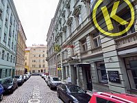 Byt 1+kk 24 m2 4.p. (5NP), s možností parkování v domě, Pštrossova ul., Praha 1 - Opatovická ul.