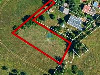 Stavební pozemek 2 674 m² s vrtem a sítěmi na dosah, Hřebeny - Josefov u Sokolova