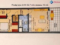 Prodej bytu 2 +KK/T, 62,7 m2, DV, Praha 6 - Ruzyně. - Foto 4