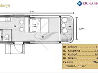 Mobilní Dům 2+kk – Váš Nový Domov či Rekreační Útočiště! (Starship Lodge) - Foto 5