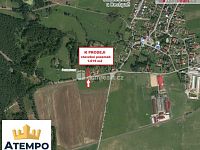 K prodeji, stavební pozemek k bydlení, 1019 m2, Sudoměřice u Bechyně 