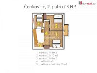 Chalupa po kompletní rekonstrukci, 103 m2 + garáž 12 m2, TOP STAV, Čenkovice - 26