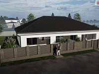 Prodej rodinného domu, 4+kk 127 m2, s pozemkem 465 m2, Malý Újezd - Vavřineč - Vizualizace 1