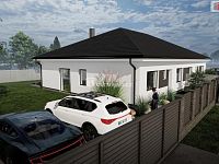 Prodej rodinného domu, 4+kk 127 m2, s pozemkem 465 m2, Malý Újezd - Vavřineč - Vizualizace 5