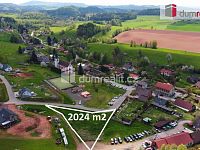 Prodej stavebního pozemku 2024 m2  - 2