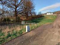 Prodej pozemku určeného k výstavbě RD včetně podílu na příjezdové cestě, ul. Lomená, Děčín - Chmelnice - 3