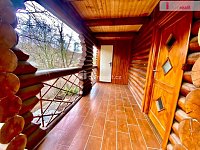 prodej srubové chaty, 50m2, s pozemkem 818m2, Slaný - 14