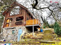 prodej srubové chaty, 50m2, s pozemkem 818m2, Slaný - 3