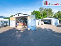 K pronájmu, skladovací plechová hala se zázemím a manipulační plochou, areál bývalého ČSAD, ul. Žernovická, Prachatice - 2