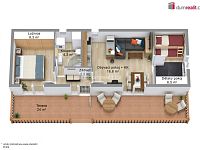 Prodej chaty 3+kk ve Pstruží přímo u lanovky skiareálu Plešivec - 2