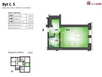 bytová jednotka 1+KK, náměstí Sv. Vavřince, Horní Blatná   - 5