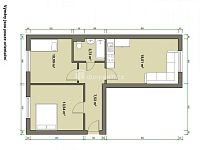 Krásný byt 3+kk po kompletní generální rekonstrukci s vybavením ve druhém patře cihlového domu - 15