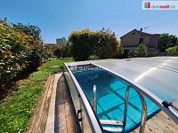 prodej rodinného domu 5+1 105m2 P4 Modřany Nad Soutokem zahrada 712m2 garáž 33m2 bazén - 24