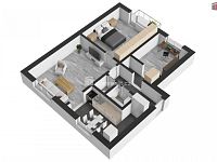 Byt 3+1 Na Valtické, Břeclav - 16