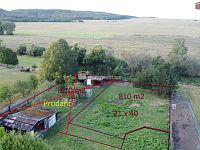 Prodej stavebního pozemku 810 m2 - Vroutek - 1