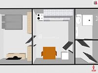 Byt 1+1 26m2, Prušánky - 3