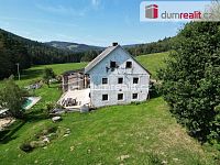 Prodej, dům, chalupa, zahrada, 4+kk, bazen, Nahořany, Větřní - 12