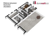 Prodej, dům, chalupa, zahrada, 4+kk, bazen, Nahořany, Větřní - 7