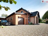 Prodej nízkoenergetického RD 5+kk/G, užitná plocha 179 m2, pozemek 792 m2, Říčany u Prahy, garáž, zahradní domek - Vizualizace