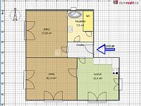 nájem 2+1 v RD se zahradou, Divnice u Slavičína - 5