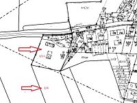 Stavební pozemek 3478 m2 v územním plánu Klobuky  - 3