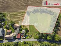 Stavební pozemek 3478 m2 v územním plánu Klobuky  - 8